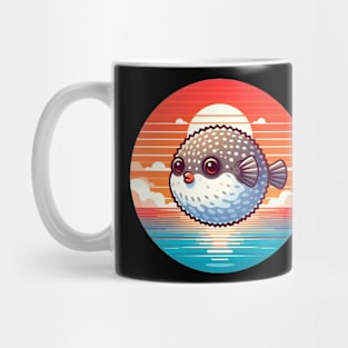 Blowfish at sunset Mug